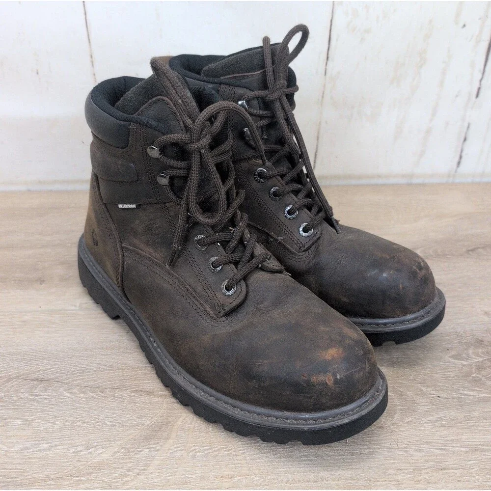 Wolverine Floorhand Waterproof  Work Safety Toe Work Boots Men’s Size 10 M